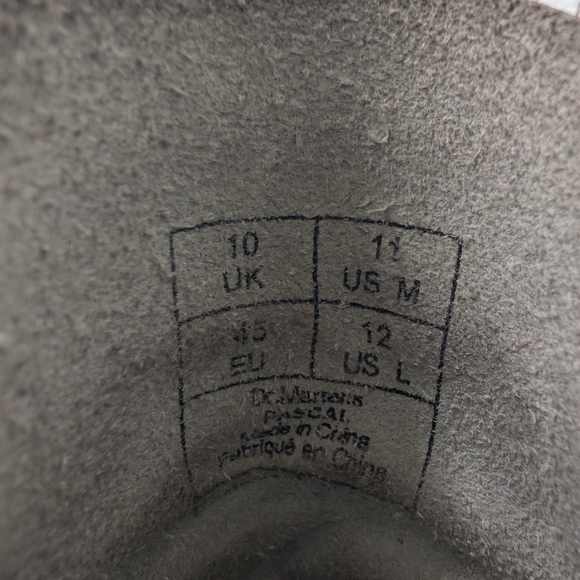 Doc Martens Bosch HELL Garden of Earthly Pascal Boots UK 10 EU 45 US11 - Picture 6 of 8